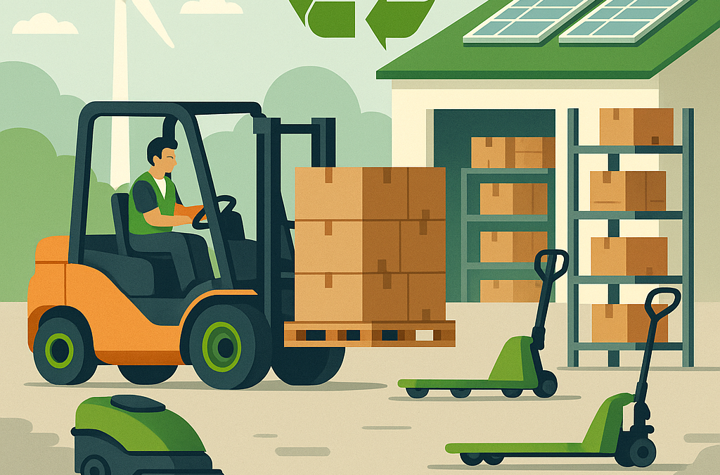 Sustainable Material Handling: Eco-Friendly Practices and Equipment for Today’s Warehouses