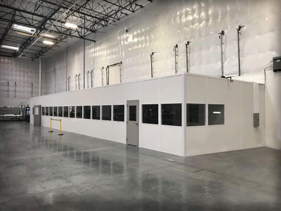 Inplant Offices on the Warehouse Floor for Boosting Communication Without Sacrificing Space