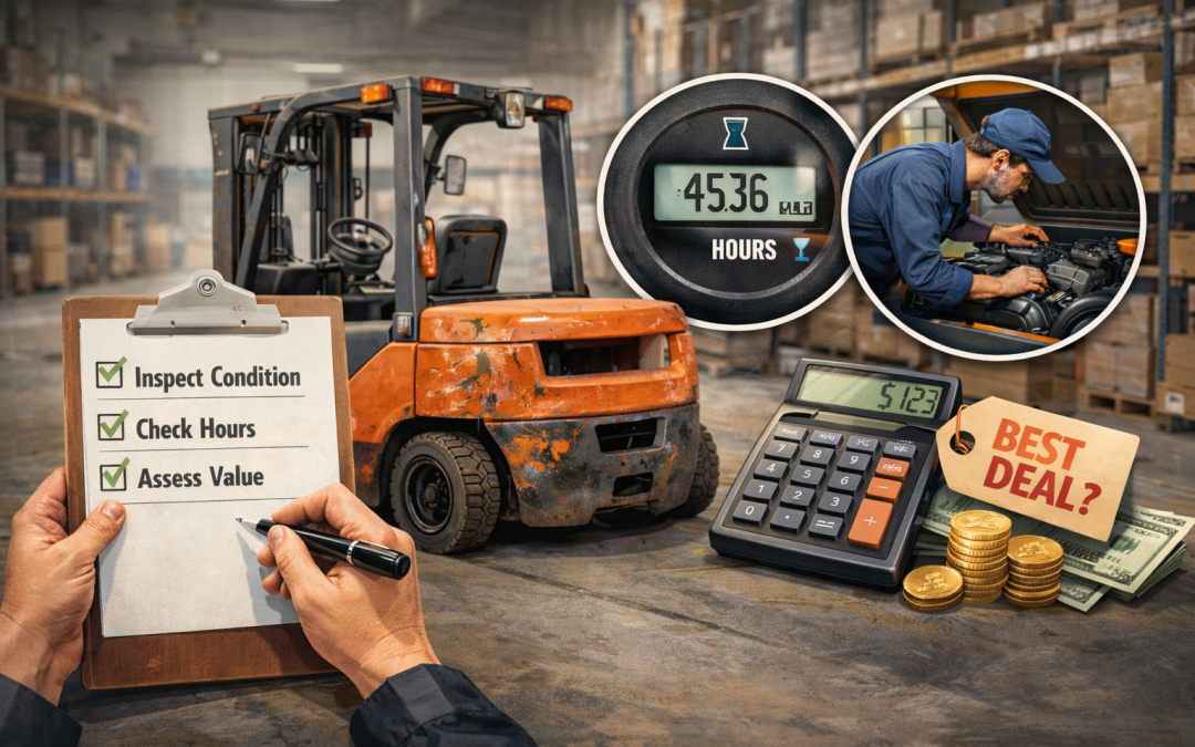 Used Forklift Buying Guide: How to Evaluate Condition, Hours & Value